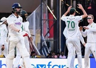 गुवाहाटी टेस्ट: भारत 408 रन से मात, साउथ अफ्रीका ने निर्णायक बढ़त के साथ सीरीज़ पर जमाया दबदबा image 2025 11 26T131314.736