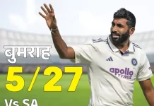 जसप्रीत बुमराह ने टेस्ट क्रिकेट में 16वीं बार 5 विकेट झटके – शानदार फॉर्म का जारी प्रदर्शन yw1tcu 1763121174