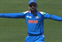 कोहली का सेलिब्रेशन सुर्खियों में: डी-कॉक के आउट होते ही किया मजेदार डांस 04 03 2025 virat kohli dance ind vs aus 23894494