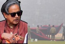मैच रद्द होने पर सियासी प्रतिक्रिया: शशि थरूर ने BCCI को घेरा, व्यवस्था पर उठाए सवाल image 2025 12 18T173541.022