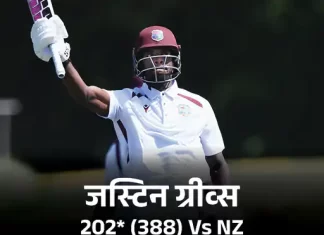 क्राइस्टचर्च टेस्ट: वेस्टइंडीज ने चौथी पारी में 457 रन ठोककर बचाई इज्जत, मैच ड्रॉ rdmy3x 1765011821