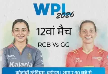 WPL में आज RCB बनाम GG: जीत की लय बनाम वापसी की चुनौती 1 cover 8 1768726919