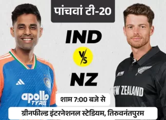 टी-20 वर्ल्ड कप से पहले भारत-न्यूजीलैंड का आखिरी मुकाबला – संयोजन की अंतिम परीक्षा 20 ind vs nz 20 1769771834