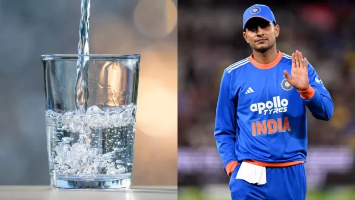 Shubman Gill water
