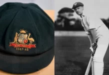 डॉन ब्रैडमैन की ऐतिहासिक बैगी ग्रीन कैप 2.92 करोड़ रुपये में नीलाम—क्रिकेट विरासत की अनमोल धरोहर bradman cap new