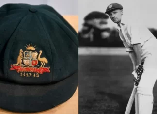 डॉन ब्रैडमैन की ऐतिहासिक बैगी ग्रीन कैप 2.92 करोड़ रुपये में नीलाम—क्रिकेट विरासत की अनमोल धरोहर bradman cap new