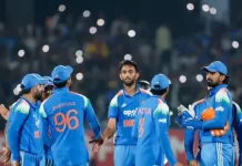 दूसरा वनडे: भारत ने न्यूजीलैंड को 285 रन का लक्ष्य दिया, गेंदबाजों पर टिकी निगाहें db temp photo resize marathi 23 1768398130