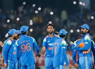 दूसरा वनडे: भारत ने न्यूजीलैंड को 285 रन का लक्ष्य दिया, गेंदबाजों पर टिकी निगाहें db temp photo resize marathi 23 1768398130