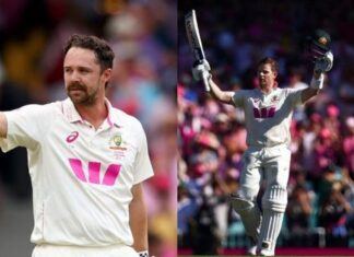 एशेज के 5वें टेस्ट में ट्रैविस हेड और स्टीव स्मिथ के शतक, ऑस्ट्रेलिया की दमदार वापसी image 2026 01 06T195801.082