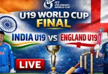 अंडर-19 वर्ल्ड कप फाइनल आज: IND vs ENG के बीच खिताबी जंग IND vs ENG U19 World Cup 2026 LIVE