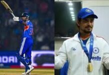Ishan Kishan को ‘इंपैक्ट प्लेयर’ अवॉर्ड: तेजतर्रार पारी से मैच का रुख बदला image 2026 02 13T131559.330