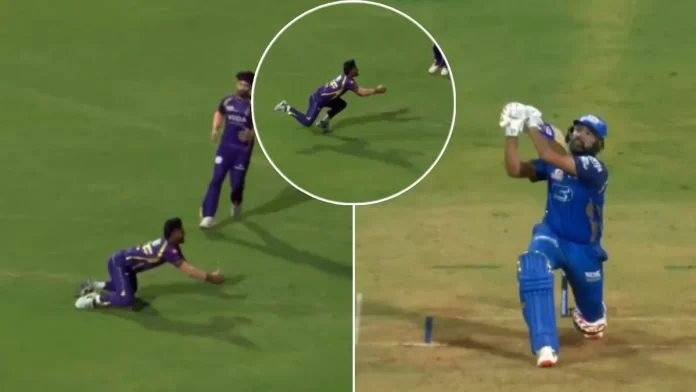 Anukul Roy Takes a Brilliant Ends Rohit Sharma Innings Just Before His Century