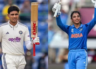 गिल-मंधाना BCCI इंटरनेशनल क्रिकेटर ऑफ द ईयर चुने गए shubman gill and smriti mandhana awards prize money pti