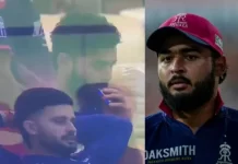 विवादों में रियान पराग —ई-सिगरेट पीते दिखने का वीडियो वायरल, फैंस में नाराज़गी Riyan Parag Caught Smoking Vape At Dressing Room In RR vs PBKS Match