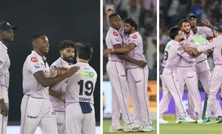 IPL में गुजरात टाइटंस का तूफानी प्रदर्शन, हैदराबाद को सिर्फ 86 रन पर समेटा gujarat