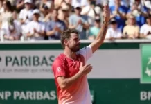 फ्रेंच ओपन को भावुक विदाई, वावरिंका ने दर्शकों का जताया आभार image of french open stan wawrinkas last campaign ends with an emotional farewell ml